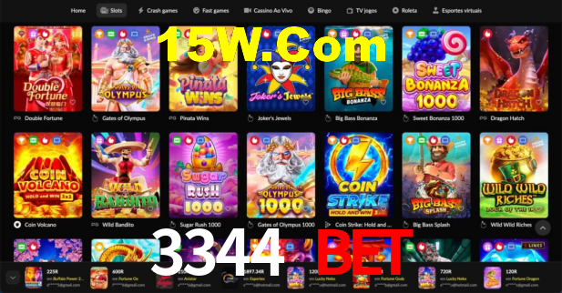 3344 Bet: A Experiência de Casino com Jogos de Mesa ao Vivo
